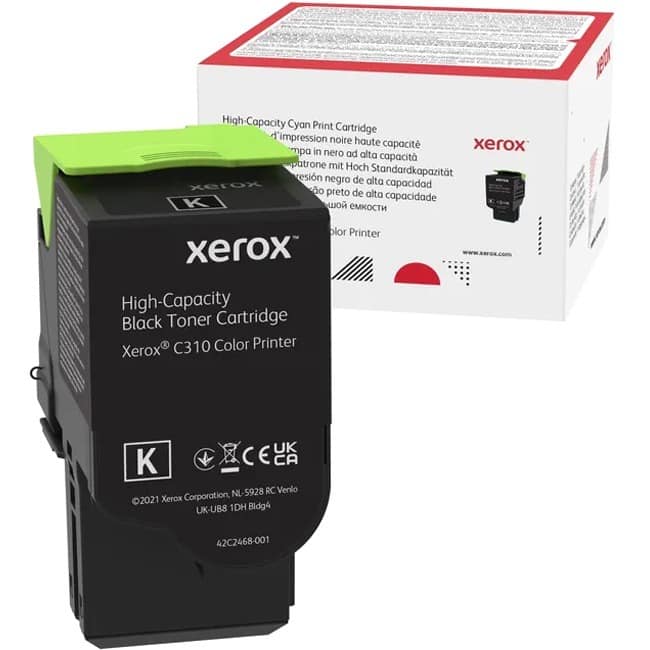 Xerox - Genuine Xerox® C310 Color Printer/ C315 Color Multifunction Printer High capacity Toner Cartridge (8000 - Black