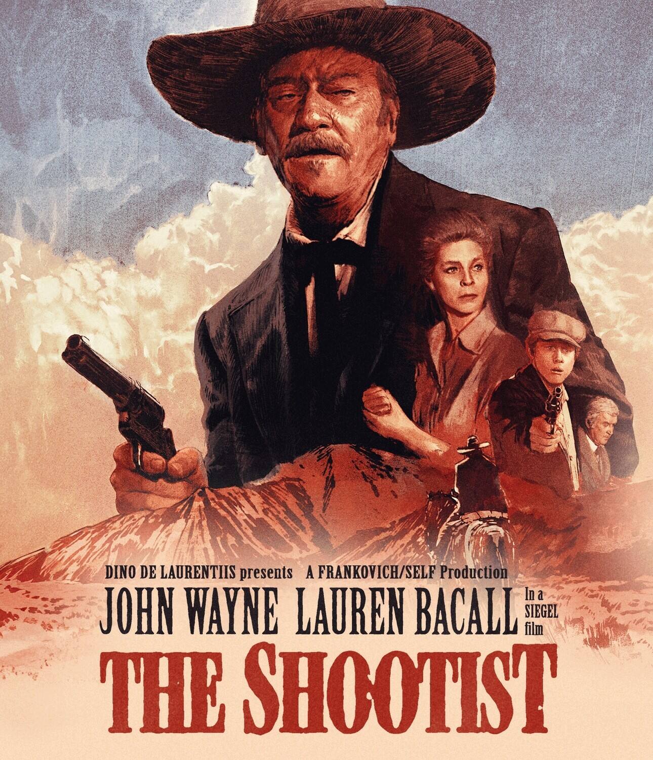 Front. The Shootist   - BLU-RAY.