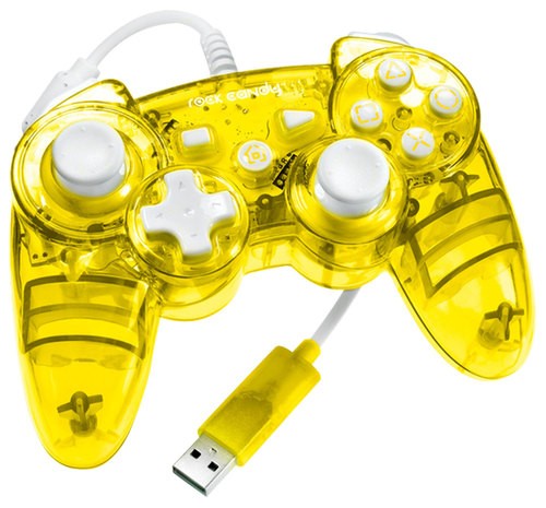 Prescribe Navy Get used to Best Buy: PDP Rock Candy Controller for PlayStation 3 Yellow 7080565646