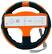Front Standard. PDP - NERF Wheel Controller for Nintendo Wii - Orange.