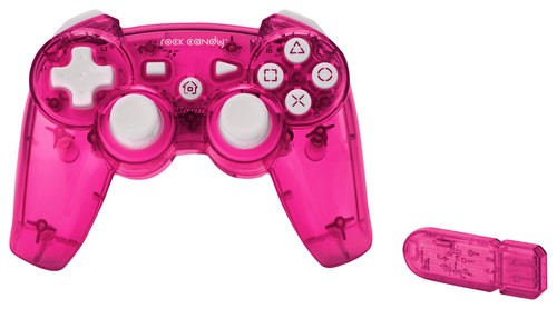 ps3 controller hot pink