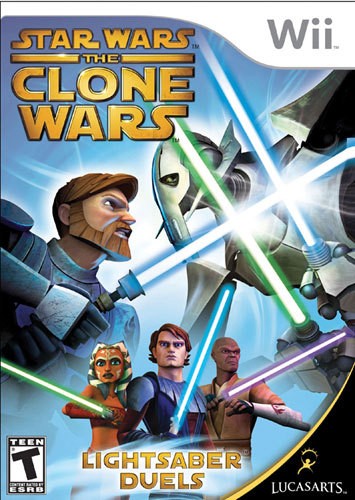  Star Wars The Clone Wars: Lightsaber Duels - Nintendo Wii