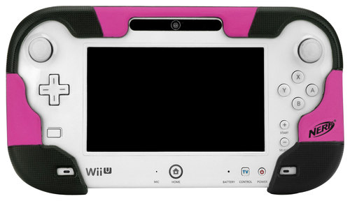 Best Buy Pdp Nerf Armor Case For Nintendo Wii U Gamepad Pink