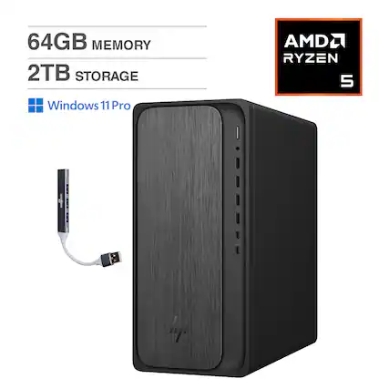 64GB MEMORY
2TB STORAGE
AMD RYZEN 5
Windows 11 Pro