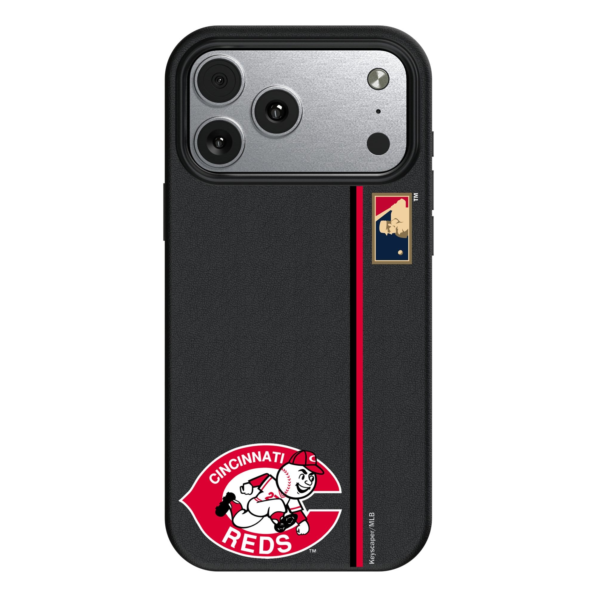 Keyscaper - MLB - Cincinnati Reds 1974 Logo iPhone Magnetic Bump Case - 17 Pro Max - Black price history on PriceWatchPro