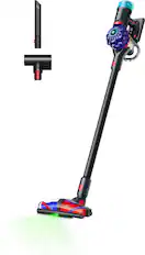 Front. Dyson - V10 Konical (Newest Model) Cordless Vacuum - Black/Blue.