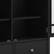 Alt View 14. Simpli Home - Connaught Tall Storage Cabinet - Black.