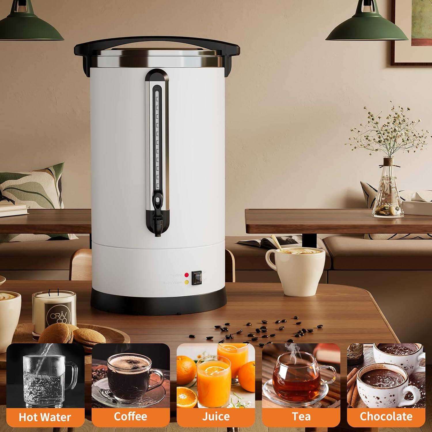 CR CO Hot Water Coffee Juice Tea Chocolate