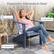 Ergonomic Adirondack Chair: 105 Inclined Backrest, 4" Wide Armrests, 105 20" Spacious Seat.