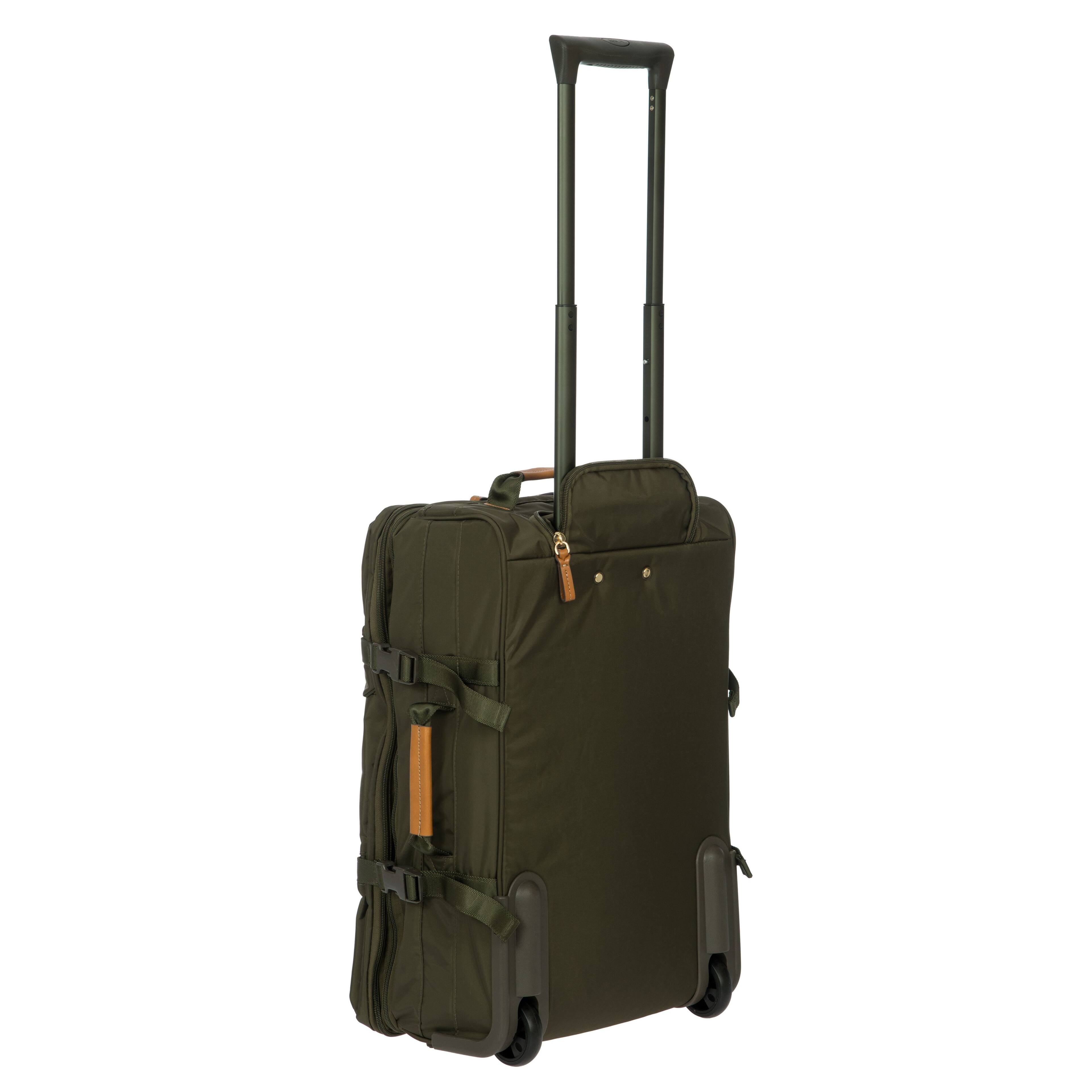 Angle. Bric's - Bric's X-Bag 21" Montagna 2-Wheel Carry-On Luggage Olive - Olive.