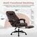 Multi-Functional Reclining S-shaped bionic curve, ideal for natural spinal curvature, fatigue-free sitting even for extended periods.
Reclining:
- 90° Work
- 115° Rest
- 135° Sleep