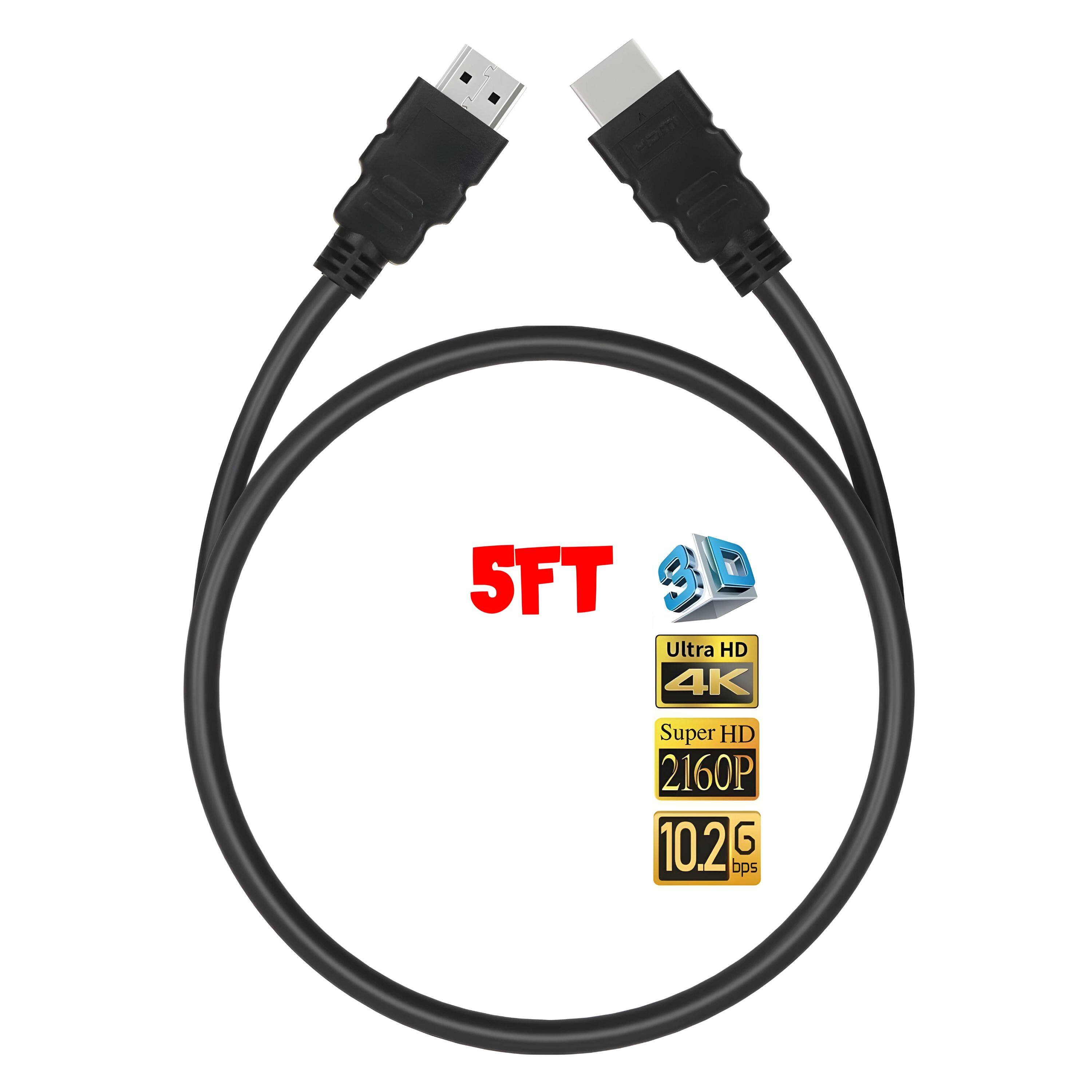 5FT  
3D  
Ultra HD 4K  
Super HD 2160P  
10.2 Gbps