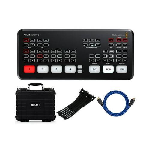 ATEM Mini Pro  
1 2 3 4  
CUT AUTO FTB  
KOAH