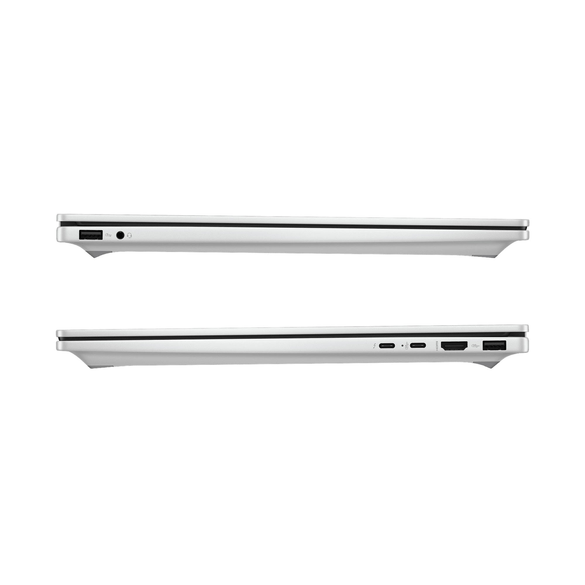 Back. HP - HP OmniBook 7 Laptop | 16" Display | Intel Core 9 270H | 32GB | 2TB | W11H - Silver.