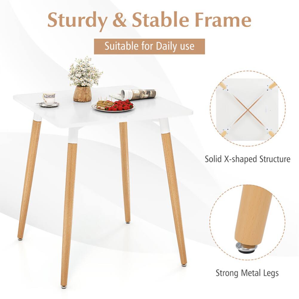 Sturdy & Stable Frame  
Suitable for Daily Use  
Solid X-shaped Structure  
Strong Metal Legs