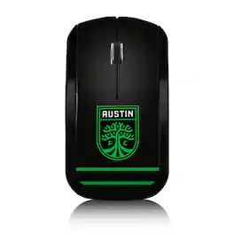 Keyscaper - Austin FC Team Stripe Wireless Mouse - Wireless - Multicolor