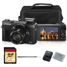 Canon - PowerShot G7 X Mark III Limited Edition Camera (7563C016) Bundle - Graphite
