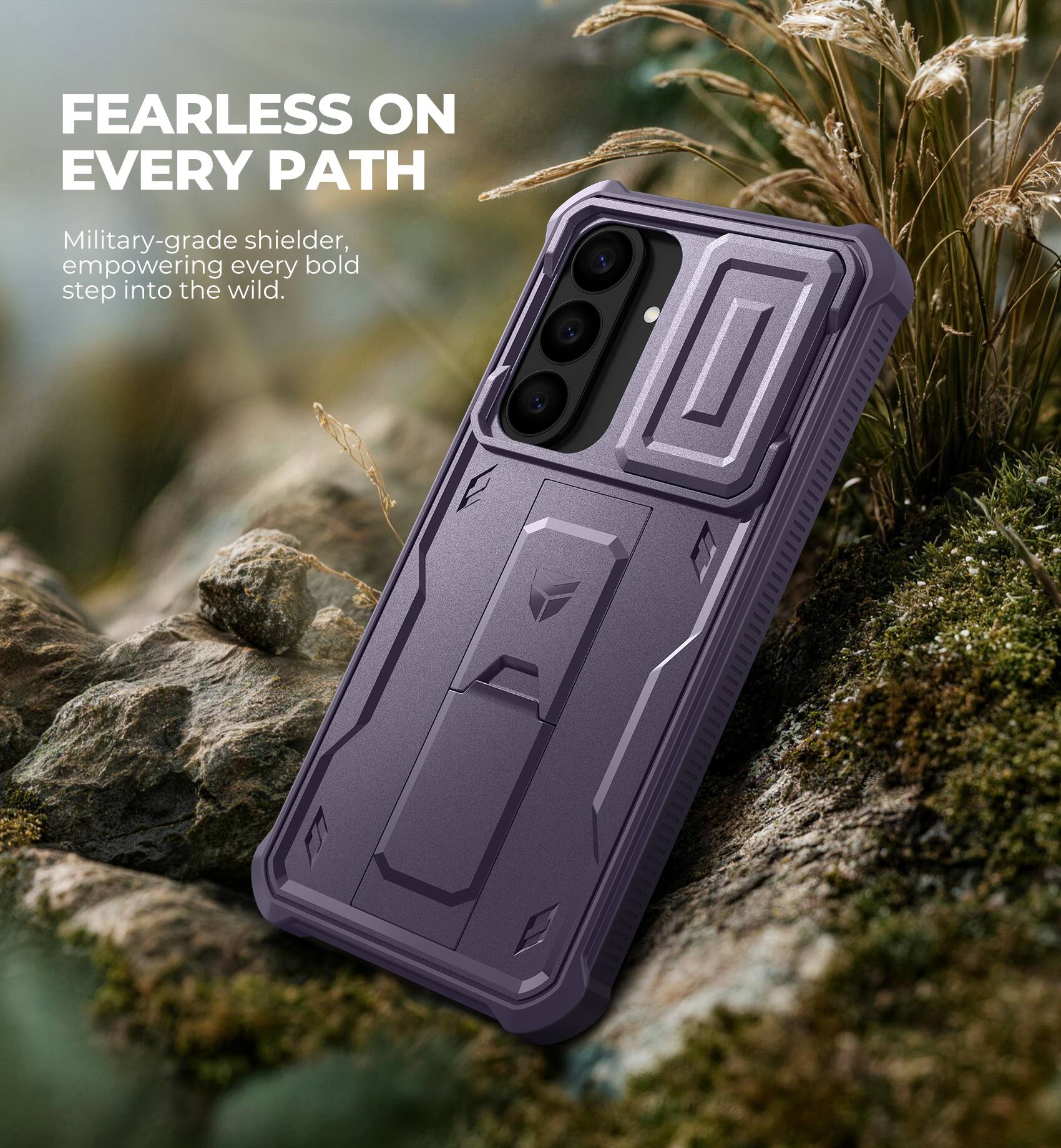 FEARLESS ON EVERY PATH

Military-grade shielder, empowering every bold step into the wild.