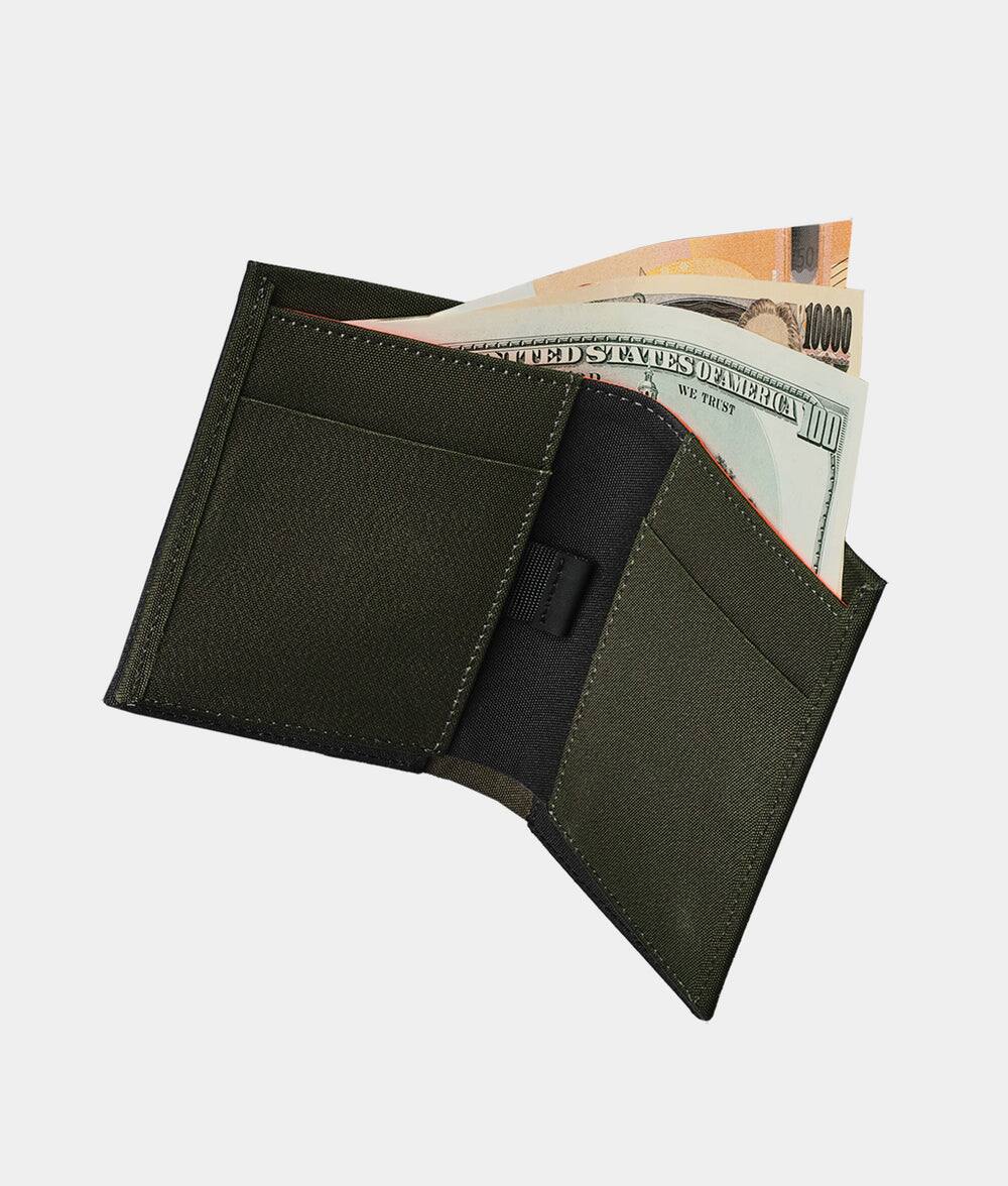 ALPAKA - Ark Bifold Cash Wallet - Wallet for Men,Slim Design with RFID Protection - Army Green Axoflux 300D price history on PriceWatchPro