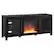 Angle Zoom. Camden&Wells - Quincy Crystal Fireplace TV Stand for Most TVs up to 65" - Black Grain.