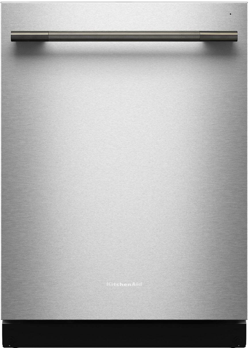 Alt View 22. KitchenAid - 24" Top Control Built-In Dishwasher with 360 Max Jets Third Rack, Advanced ProDry and Ultra-bright LED Lighting, 44 dBA - PrintShield Stainless.