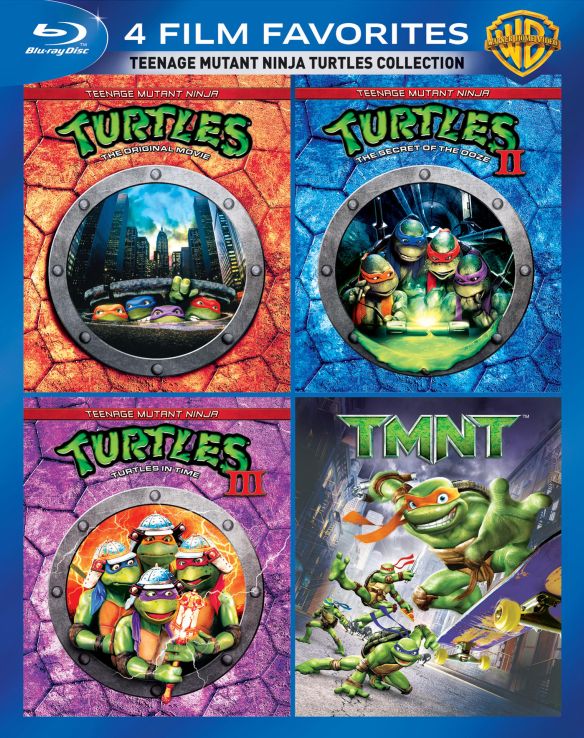  4 Film Favorites: Teenage Mutant Ninja Turtles Collection [Blu-ray]