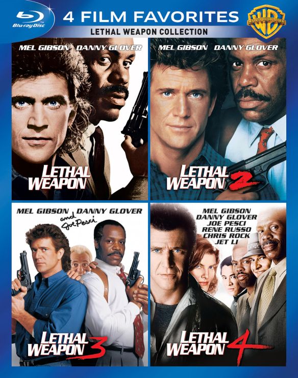  4 Film Favorites: Lethal Weapon Collection [Blu-ray]