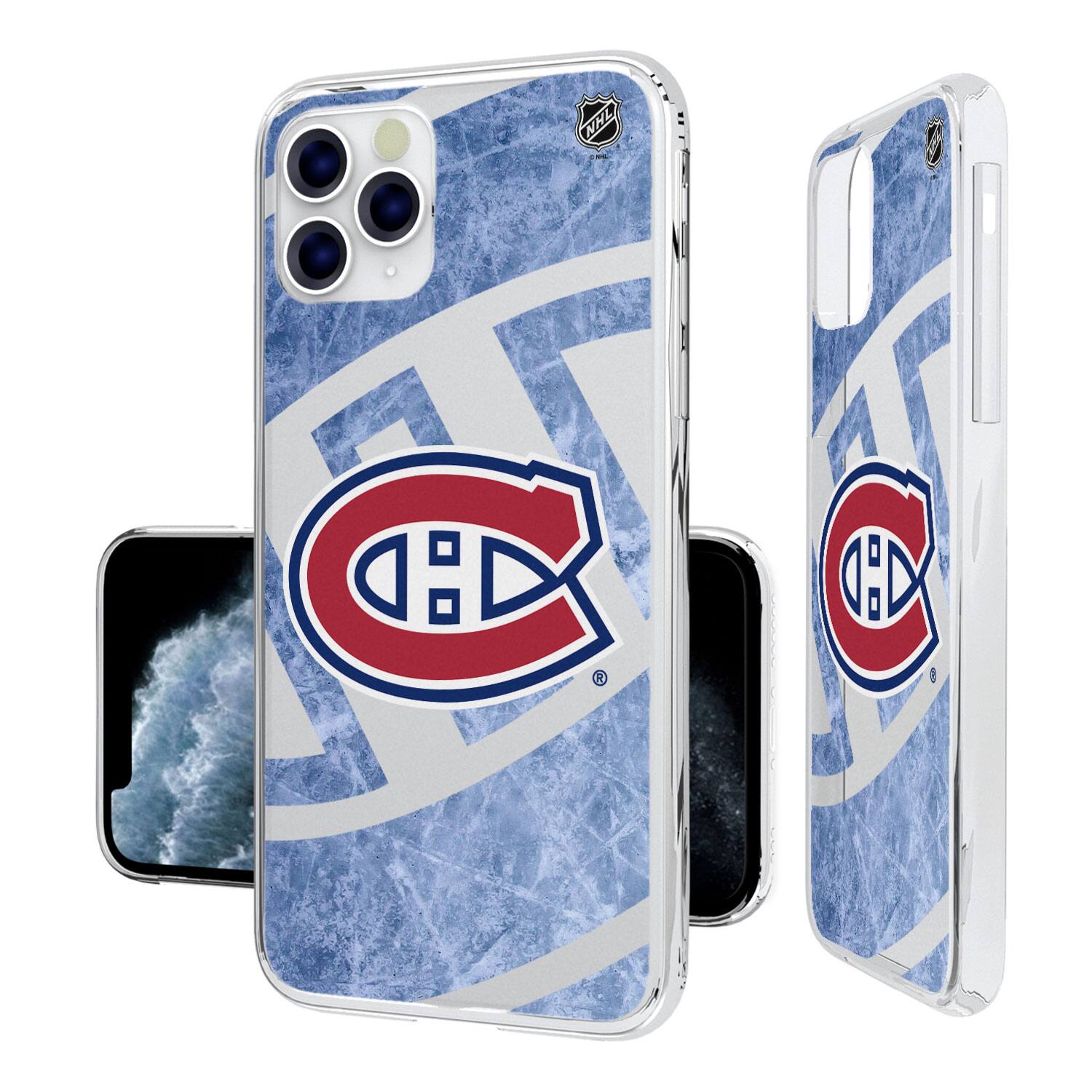 Keyscaper - Montreal Canadiens iPhone Clear Ice Case - 13 Pro Max - Multicolor