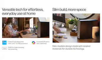 HP Upgraded OmniDesk Slim Desktop (i3 13100, 16GB, 512GB SSD HP Upgraded OmniDesk Slim Desktop (i3 13100, 16GB, 512GB SSD