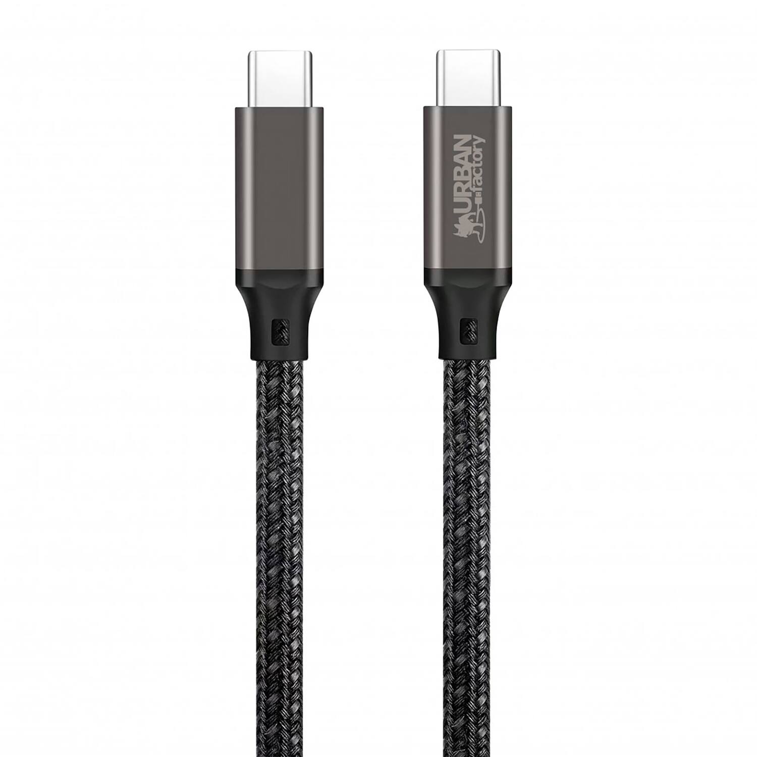 Urban Factory - BASEE E-Mark USB-C to USB-C 6.5-ft 100W Cable