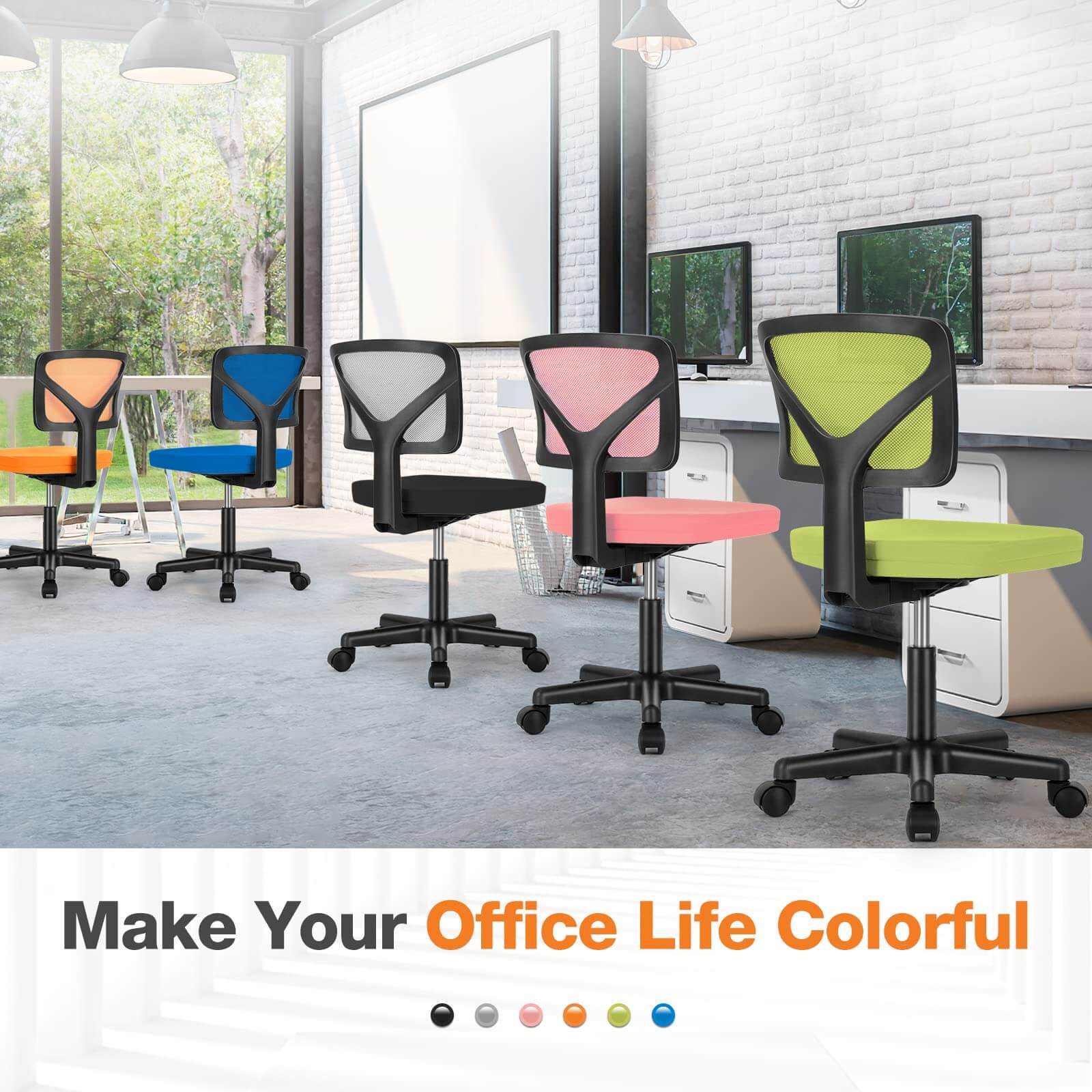 Make Your Office Life Colorful