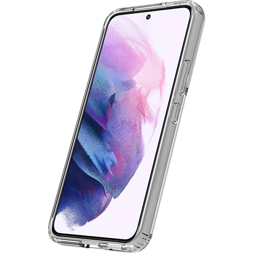 Alt View 13. SaharaCase - Hybrid-Flex Hard Shell Case for Samsung Galaxy S22+ - Clear.