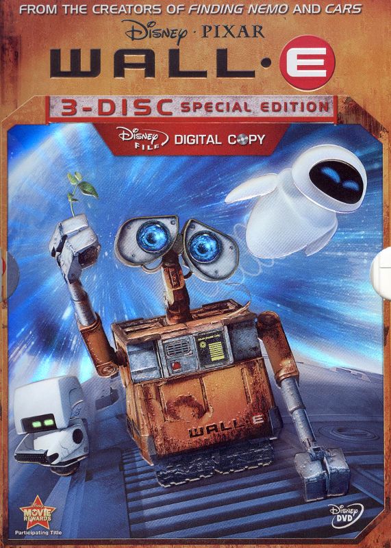  Wall-E [WS] [3 Discs] [Collector's Edition] [Includes Digital Copy] [DVD] [2008]