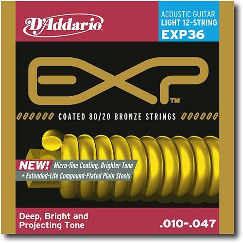 Front Standard. D'Addario - Light Acoustic Guitar Strings.