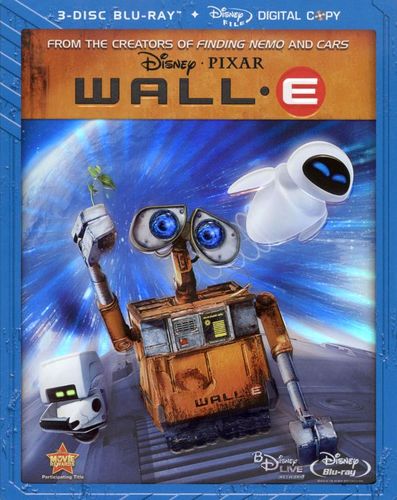  Wall-E [Blu-ray] [3 Discs] [Includes Digital Copy] [2008]