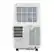 Back. LG - 300 Sq. Ft. Smart Portable Air Conditioner 7,300 BTU - White.