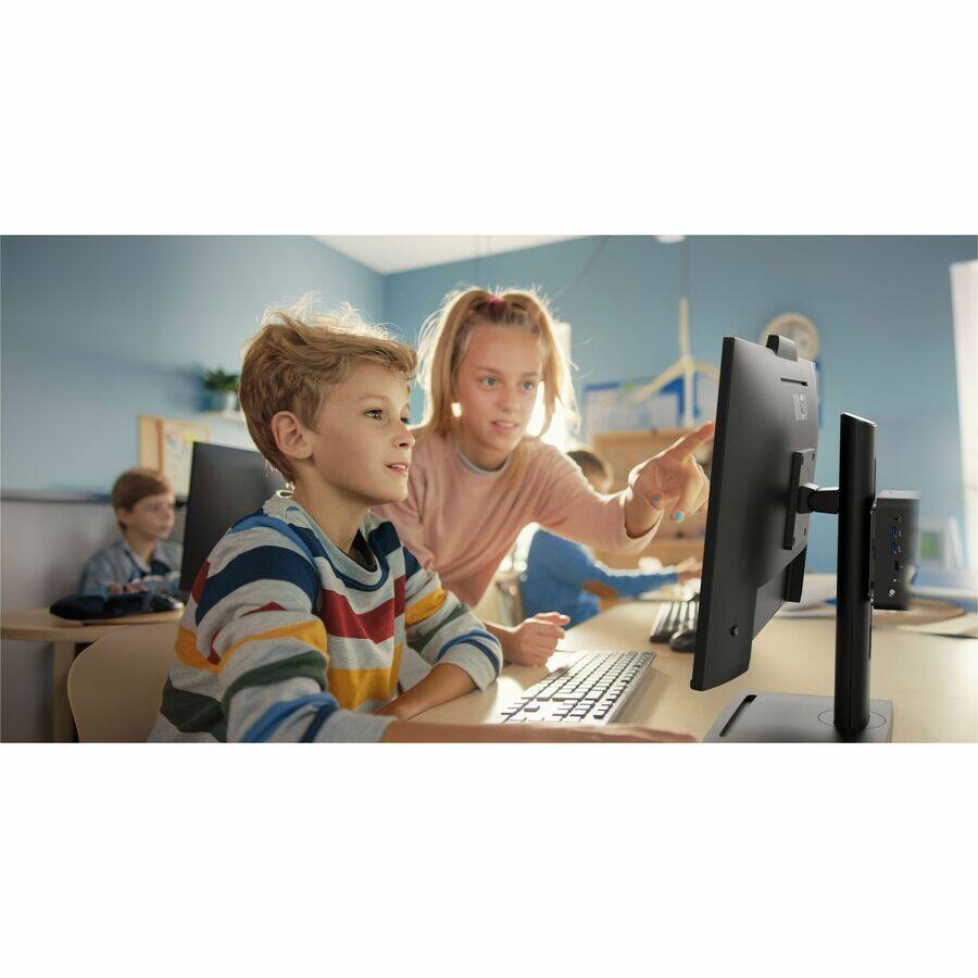 Alt View 4. MSI - MSI Pro PRO MP242PMG 24" Class Webcam Full HD LCD Monitor - 16:9 - Black - 23.8" Viewable - In-plane Switching (IPS) - Black.