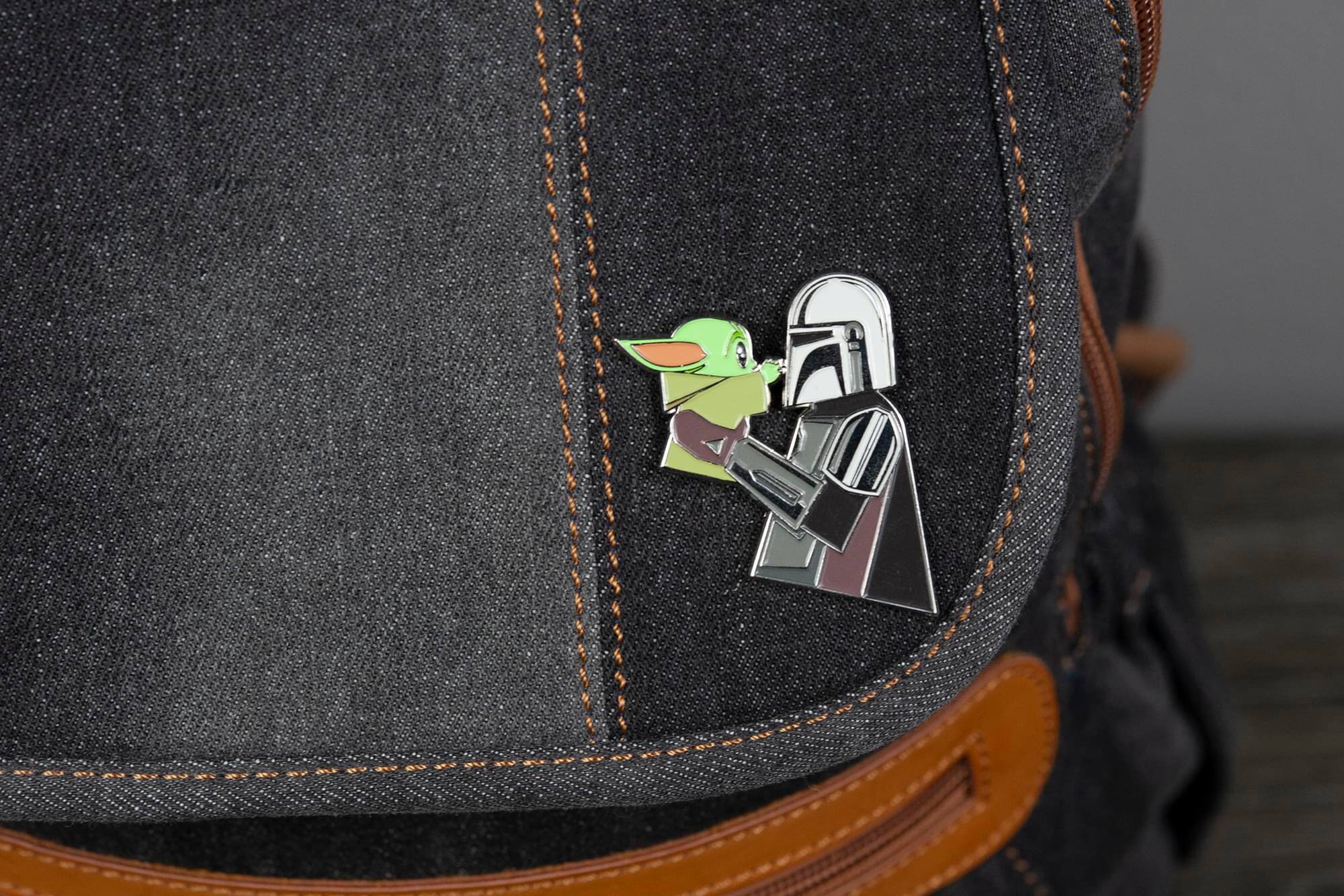 Alt View 4. Star Wars - Star Wars The Mandalorian and The Child Collectible Enamel Pin | Toynk Exclusive - Green.