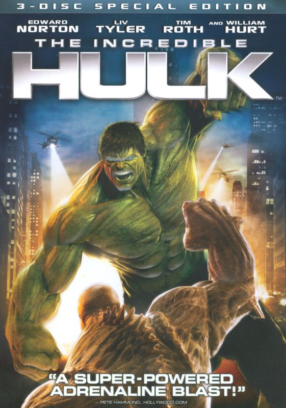  The Incredible Hulk [WS] [Special Edition] [3 Discs] [Includes Digital Copy] [DVD] [2008]