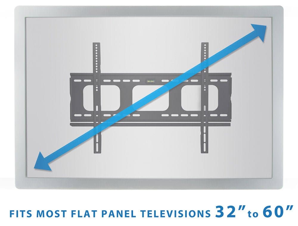 FITS MOST FLAT PANEL TELEVISIONS 32" to 60"