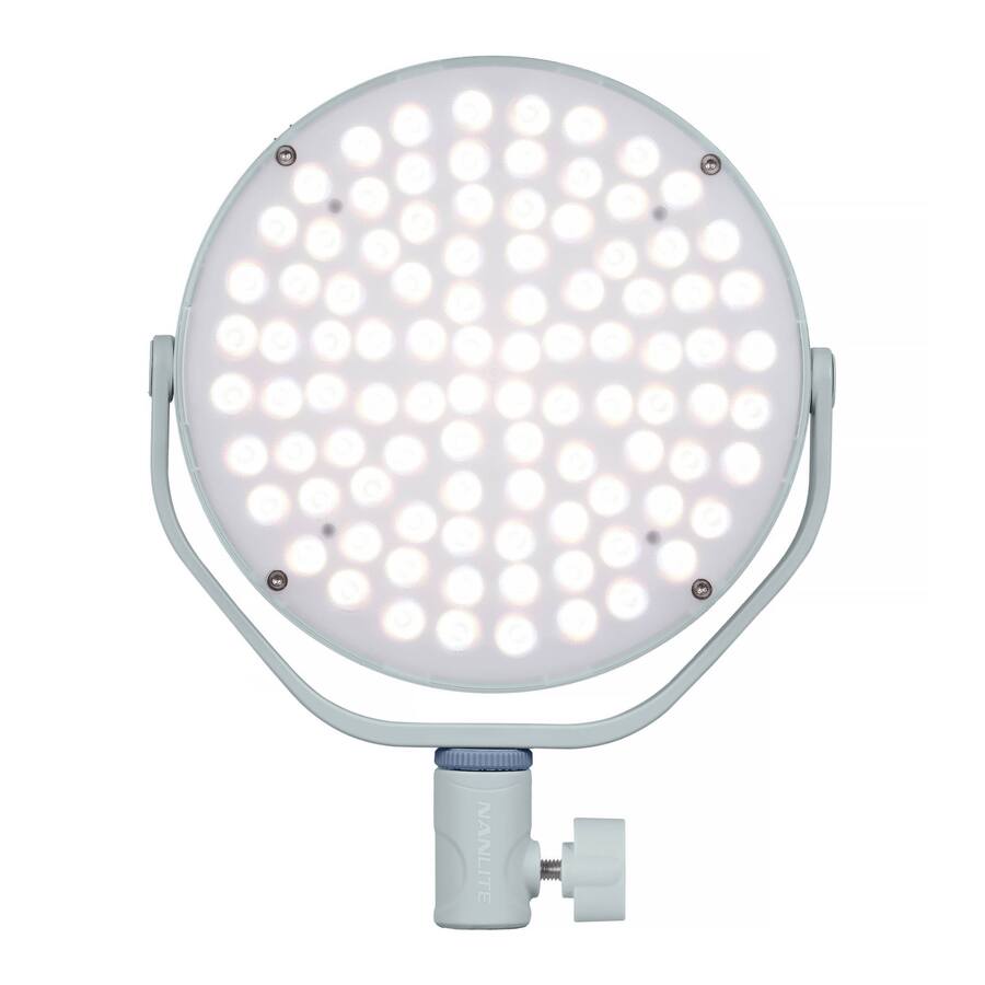 Miro Led Light NANLITE miro 30C LED Full Color Round Panel Light (Mint Blue ...