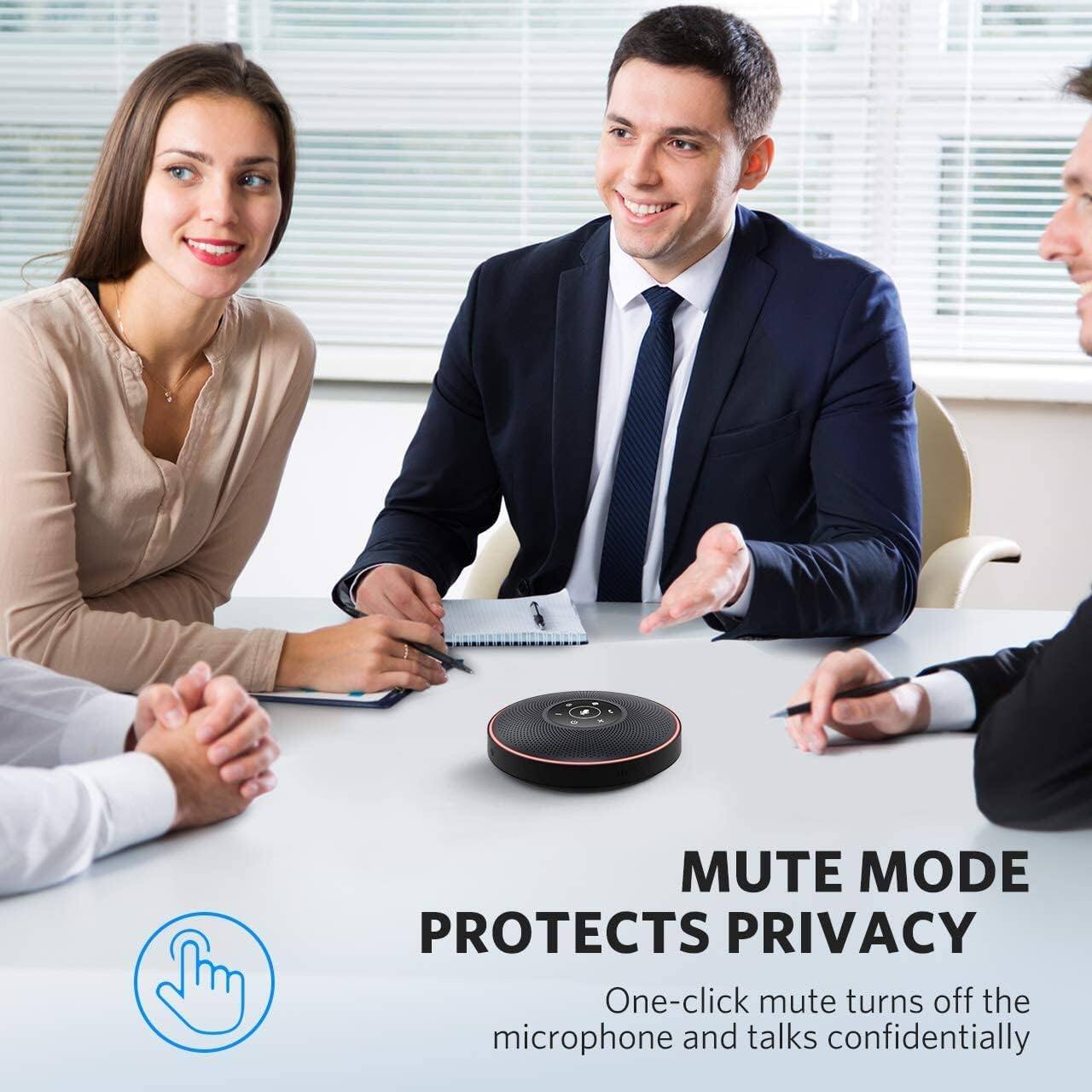 MUTE MODE PROTECTS PRIVACY  
One-click mute turns off the microphone and talks confidentially