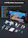 H703B-White Accessories
1. H703B-16.4ft Dots String Lights*6 (Connected 2 Ropes of 50ft)
2. Power Adapter*1
3. Control Box*1
4. Extension Cord*2
5. Wire Connector*4
6. User Manual*1
7. Buckle*20
8. Screw*200
9. Extra Adhesive*20