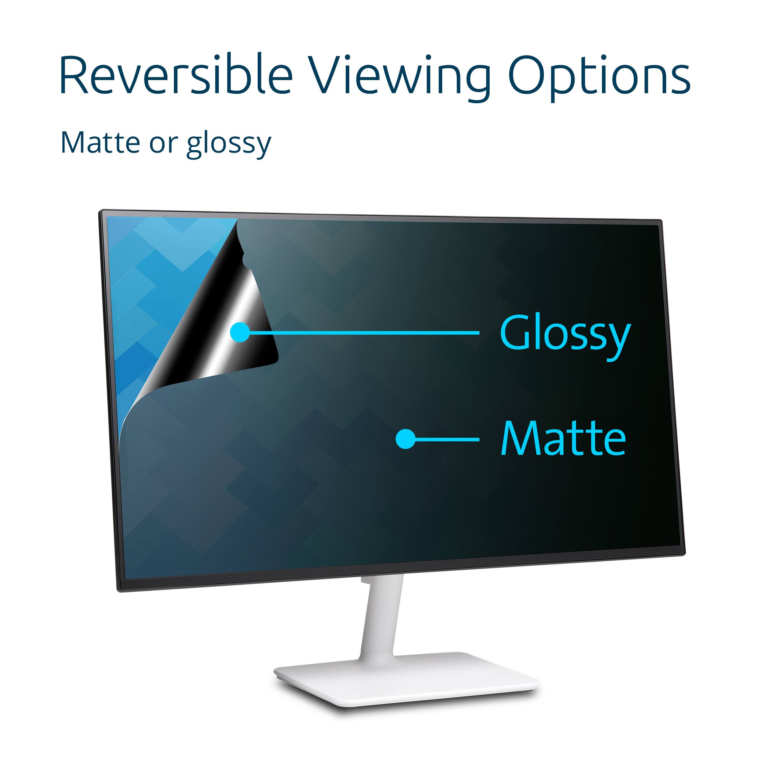 Reversible Viewing Options  
Matte or glossy  
Glossy  
Matte