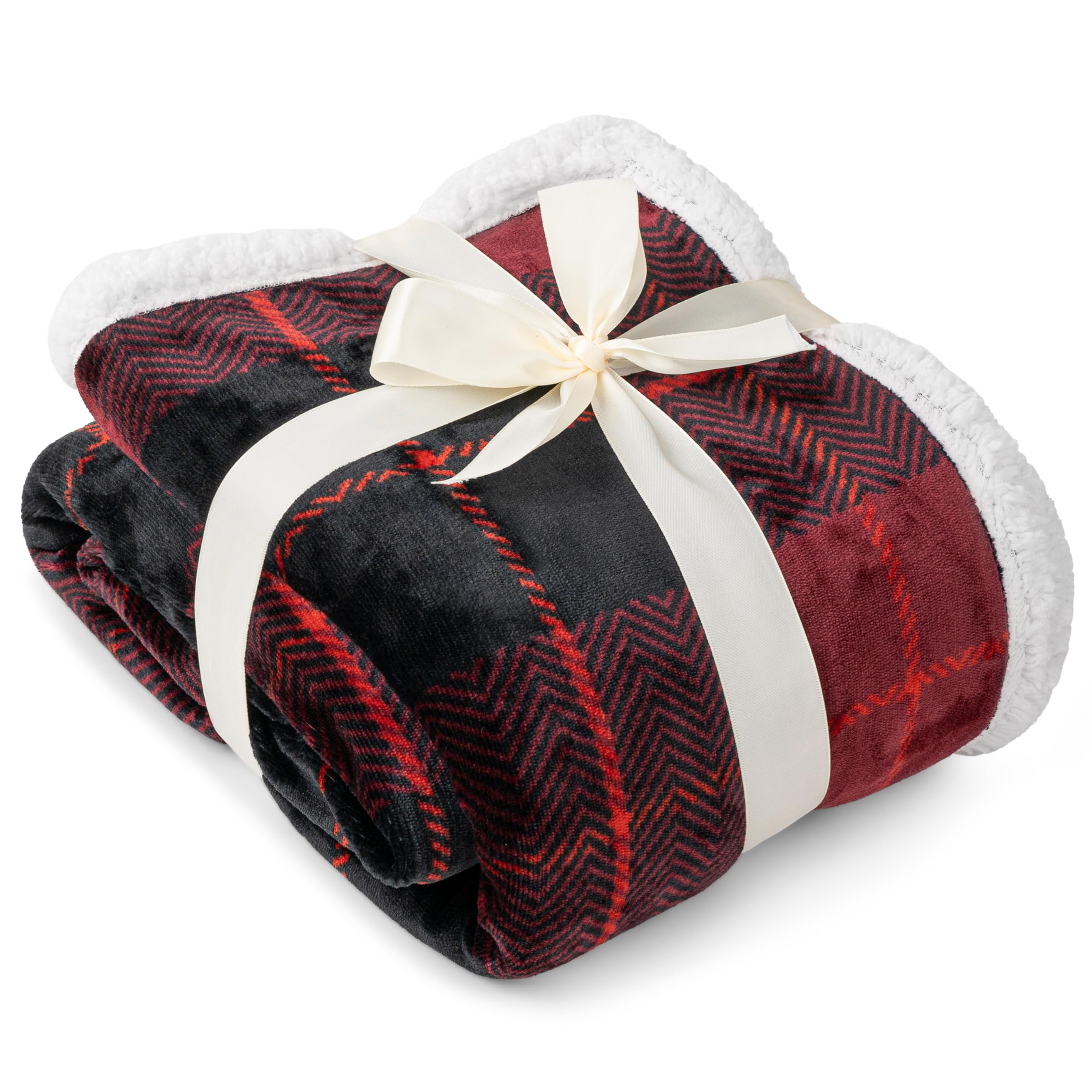 Plaid Red 50 x 60 Inches