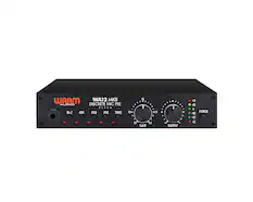 Front. Warm Audio - WA12 MKII Discrete Mic Pre with DI - Black.