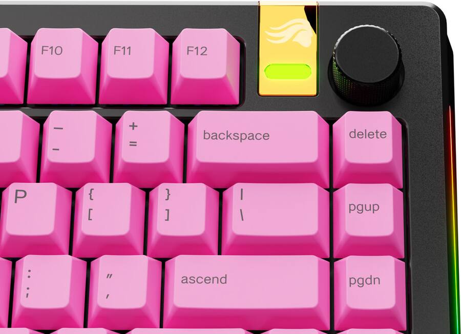 Glorious GPBT Gradient Universal Keycap Set Compatible with Most 100% ...