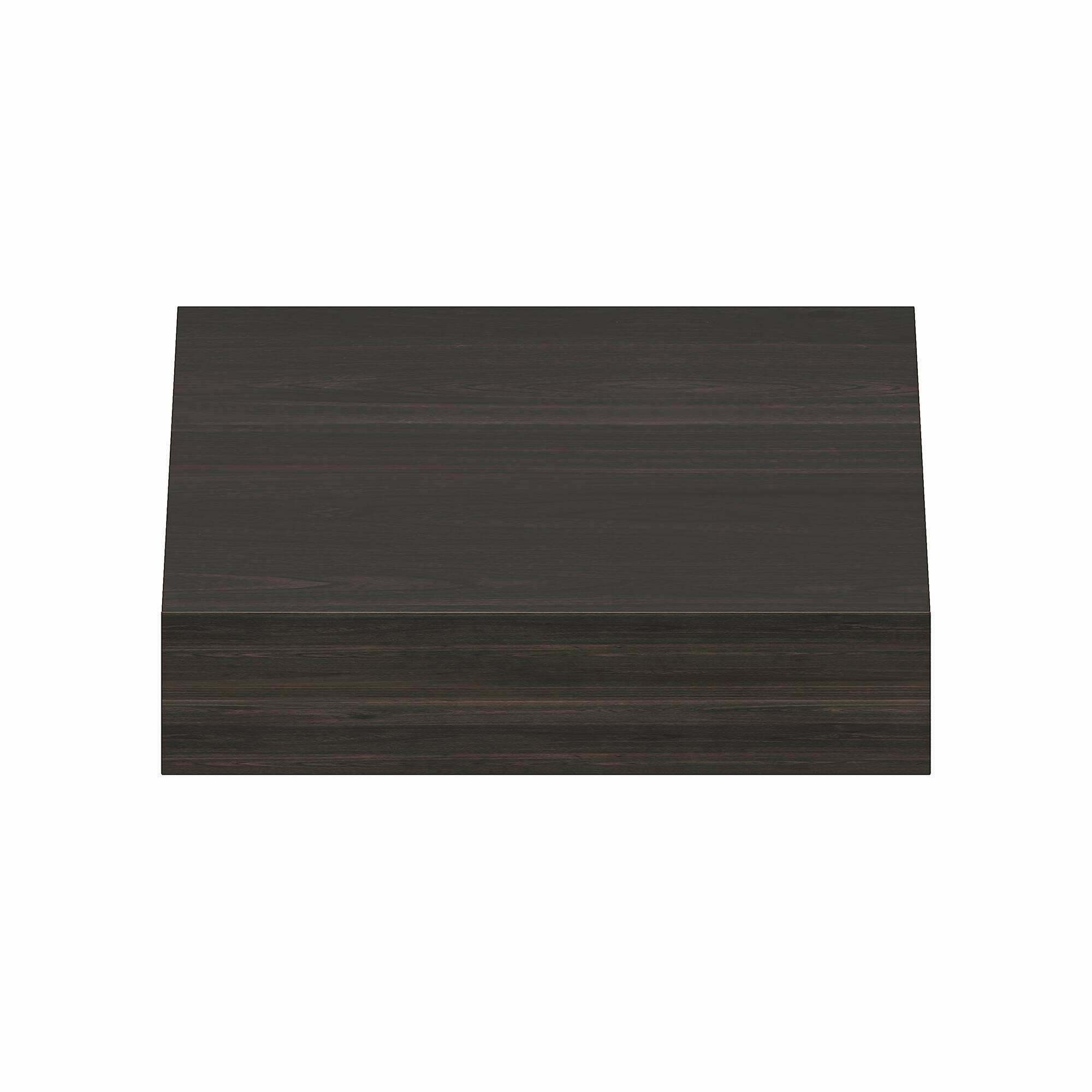 Alt View 4. Furinno - TANNA Floating Shelves for Wall Set of 2, 12 x 47 Wall Shelf, Thick Shelf, Wall Mounted Shelf with Invisible Brackets - Tobacco Oak.