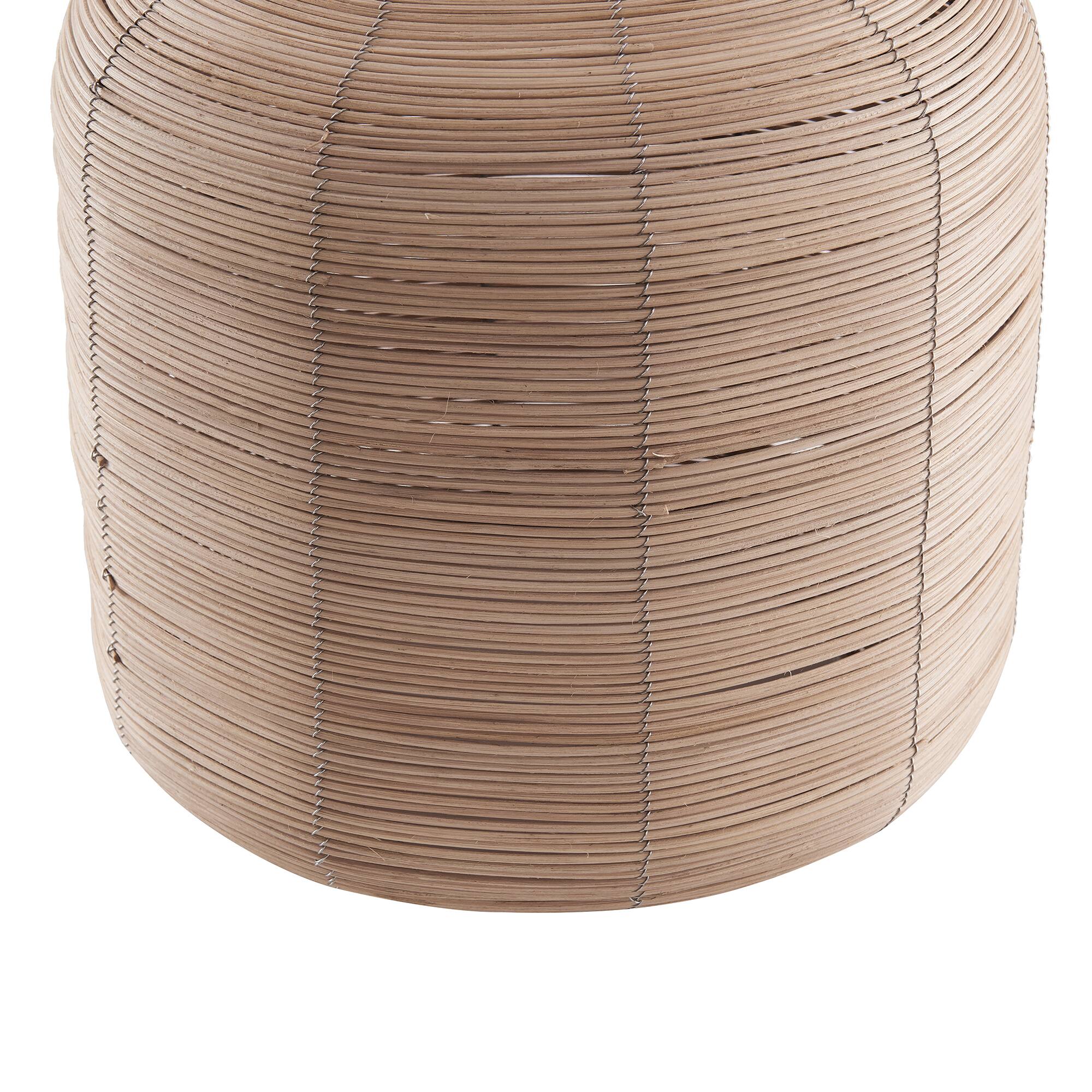 Alt View 15. Hudson&Canal - Jolina Table Lamp - Natural Rattan/Brass.