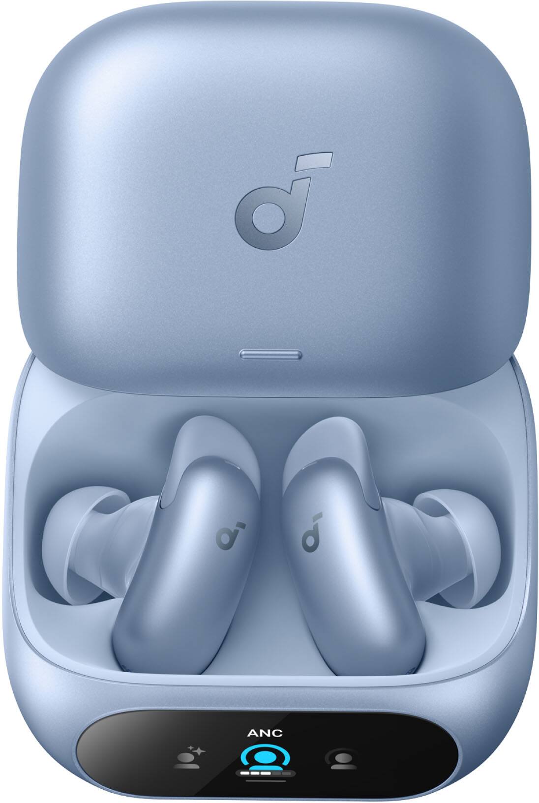 Alt View 7. Anker - Anker - Soundcore Liberty 5 Pro Noise Cancelling Earbuds - Blue with Guinness World Records-Certified Call Quality - Blue.